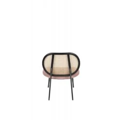 Fauteuil Lounge SPIKE En Canne De Rotin Et Assise En Tissu - Zuiver -Magasin À Domicile fauteuil lounge spike en canne de rotin et assise en tissu zuiver 13