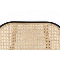 Fauteuil Lounge SPIKE En Canne De Rotin Et Assise En Tissu - Zuiver -Magasin À Domicile fauteuil lounge spike en canne de rotin et assise en tissu zuiver 7