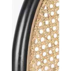 Fauteuil Lounge SPIKE En Canne De Rotin Et Assise En Tissu - Zuiver -Magasin À Domicile fauteuil lounge spike en canne de rotin et assise en tissu zuiver 8