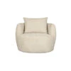 Fauteuil Lounge Tissu Design ROCCA - Dutchbone 2 Fauteuil Lounge Tissu Design ROCCA - Dutchbone -Magasin À Domicile fauteuil lounge tissu design rocca dutchbone
