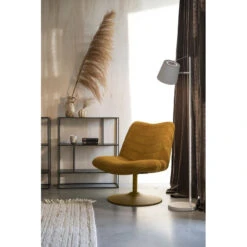 Fauteuil Pivotant Tissu Bubba - Zuiver 21 Fauteuil Pivotant Tissu Bubba - Zuiver -Magasin À Domicile fauteuil pivotant tissu bubba zuiver 5