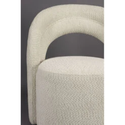 Fauteuil Pivotant Tissu Design Seina - Dutchbone 20 Fauteuil Pivotant Tissu Design Seina - Dutchbone -Magasin À Domicile fauteuil pivotant tissu design seina dutchbone 6