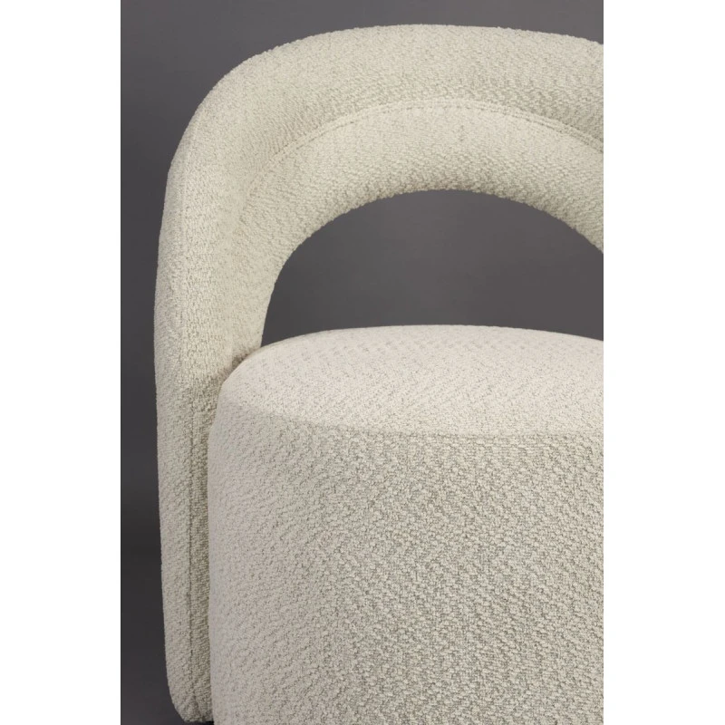 Fauteuil Pivotant Tissu Design Seina - Dutchbone 9 Fauteuil Pivotant Tissu Design Seina - Dutchbone – Image 7