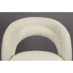 Fauteuil Pivotant Tissu Design Seina - Dutchbone 21 Fauteuil Pivotant Tissu Design Seina - Dutchbone -Magasin À Domicile fauteuil pivotant tissu design seina dutchbone 7