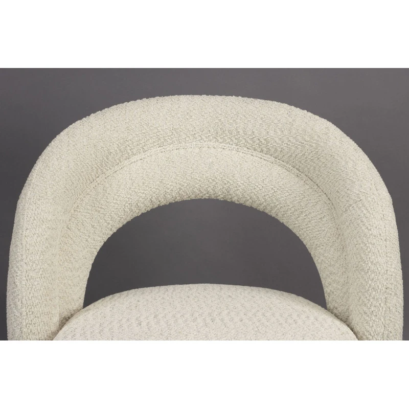 Fauteuil Pivotant Tissu Design Seina - Dutchbone 10 Fauteuil Pivotant Tissu Design Seina - Dutchbone – Image 8