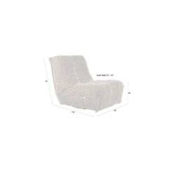 Fauteuil Relax Tissu HAMILTON Inclinable - Dutchbone -Magasin À Domicile fauteuil relax tissu hamilton inclinable dutchbone 14