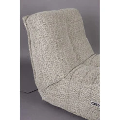 Fauteuil Relax Tissu HAMILTON Inclinable - Dutchbone -Magasin À Domicile fauteuil relax tissu hamilton inclinable dutchbone 7