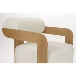 Fauteuil Tissu Et Bois Oolong | Zuiver -Magasin À Domicile fauteuil tissu et bois oolong zuiver 8