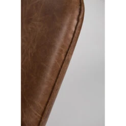 Fauteuil Vintage Bon Simili Cuir Antique -Magasin À Domicile fauteuil vintage bon simili cuir antique 7