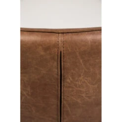 Fauteuil Vintage Bon Simili Cuir Antique -Magasin À Domicile fauteuil vintage bon simili cuir antique 8