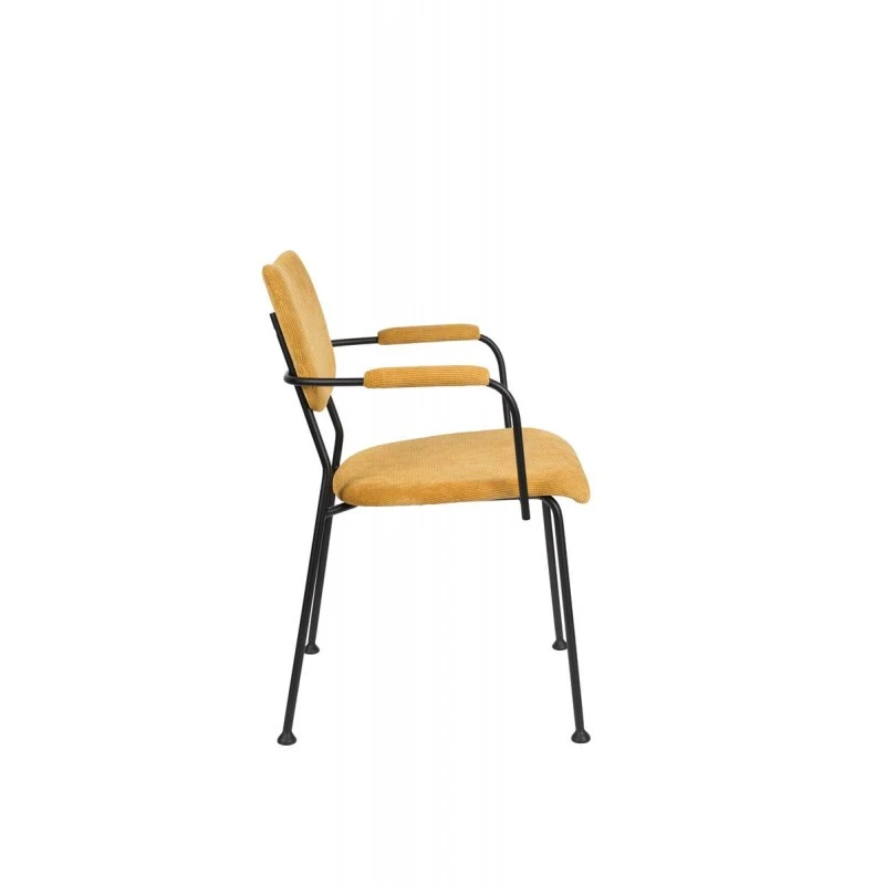 Fauteuils Tissu Benson Zuiver - Lot De 2 7 Fauteuils Tissu Benson Zuiver - Lot De 2 – Image 5