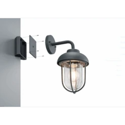 Trio Fixation D'angle Pour Luminaire Extérieur