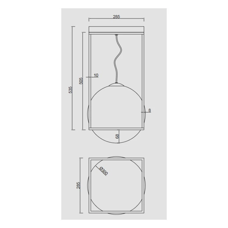 Grand Semi Plafonnier 1L Desigual En Métal Et Verre 30cm - Mantra 5 Grand Semi Plafonnier 1L Desigual En Métal Et Verre 30cm - Mantra – Image 3