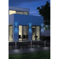 Trio Grande Borne De Jardin Avec Détecteur De Mouvement ROYA -Magasin À Domicile grande borne jardin detecteur mouvement roya 2