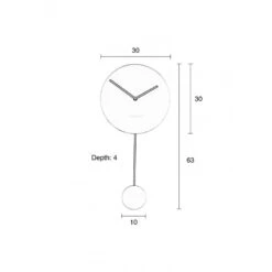 Horloge Design Minimal Zuiver -Magasin À Domicile horloge design minimal zuiver 5