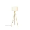 Zuiver Lampadaire Durable Lin - Fan Bamboo -Magasin À Domicile lampadaire durable lin fan bamboo