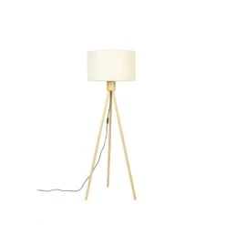 Zuiver Lampadaire Durable Lin - Fan Bamboo