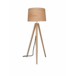 Lampadaire En Bois Design Essence Par Aluminor
