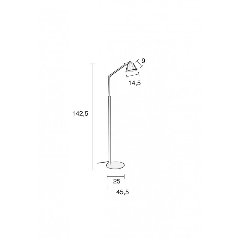 Lampadaire En Métal Réglable LUB - Zuiver 13 Lampadaire En Métal Réglable LUB - Zuiver – Image 11