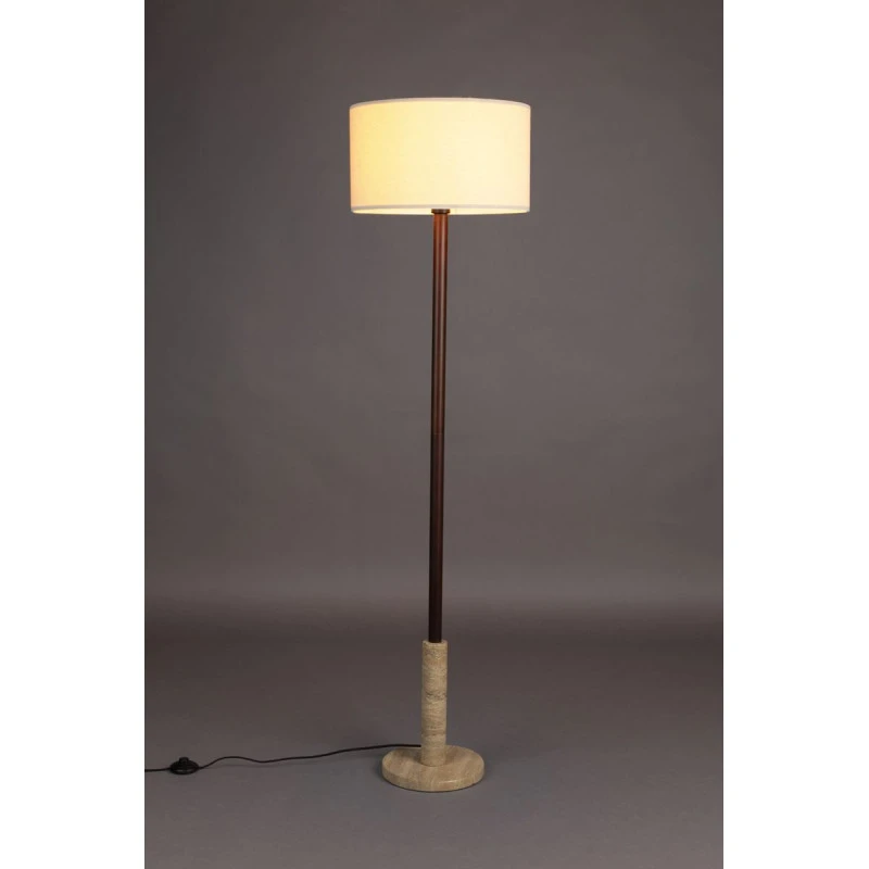 Lampadaire Jackson Dutchbone : L'élégance Du Bois Et Lin Pour Un éclairage Chaleureux 5 Lampadaire Jackson Dutchbone : L'élégance Du Bois Et Lin Pour Un éclairage Chaleureux – Image 3