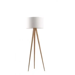 Lampadaire TRIPOD WOOD Trepied En Bois - Design Zuiver