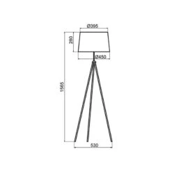 Lampadaire Tropic Ls Design Aluminor -Magasin À Domicile lampadaire tropic ls design aluminor 3