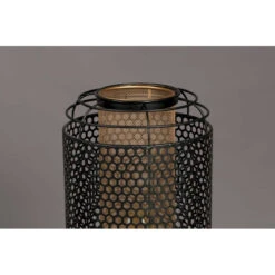 Lampadaire Tube En Métal Perforé Dutchbone - ARCHER -Magasin À Domicile lampadaire tube en metal perfore dutchbone archer 2