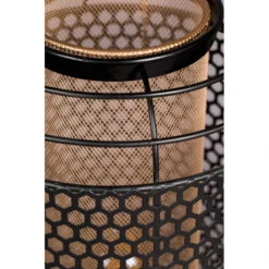 Lampadaire Tube En Métal Perforé Dutchbone - ARCHER -Magasin À Domicile lampadaire tube en metal perfore dutchbone archer 5