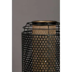 Lampadaire Tube En Métal Perforé Dutchbone - ARCHER -Magasin À Domicile lampadaire tube en metal perfore dutchbone archer 6