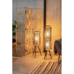 Lampadaire Tube En Métal Perforé Dutchbone - ARCHER -Magasin À Domicile lampadaire tube en metal perfore dutchbone archer 9