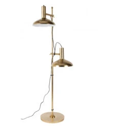 Lampadaire Vintage Laiton KARISH - Dutchbone -Magasin À Domicile lampadaire vintage laiton karish dutchbone 3