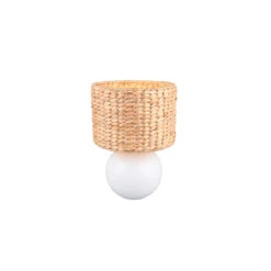 Trio Lampe à Poser 40 Cm Abat-jour En Algue Marine - VINA 16 Trio Lampe à Poser 40 Cm Abat-jour En Algue Marine - VINA -Magasin À Domicile lampe a poser 40 cm abat jour en algue marine vina 5