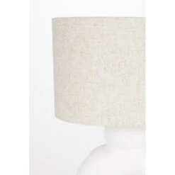Zuiver Lampe à Poser En Céramique Abat-jour Lin - BIBI -Magasin À Domicile lampe a poser ceramique abat jour lin bibi 6