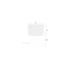 Zuiver Lampe à Poser En Céramique Abat-jour Lin - BIBI -Magasin À Domicile lampe a poser ceramique abat jour lin bibi 9