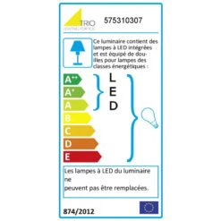 Lampe à Poser Double Source Trio - NANDOR -Magasin À Domicile lampe a poser double source trio nandor 8