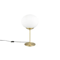 Trio Lampe à Poser Métal Et Verre FOMENTO -Magasin À Domicile lampe a poser metal verre fomento 4