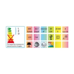 Lampe De Bureau Led Tactile Orientable USB - Bob - Aluminor -Magasin À Domicile lampe de bureau led tactile orientable usb bob aluminor 8