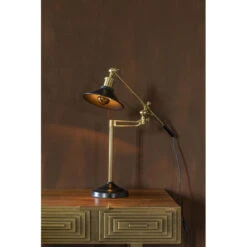 Lampe De Bureau Vintage Articulée Penelope - Dutchbone -Magasin À Domicile lampe de bureau vintage articulee penelope dutchbone 6