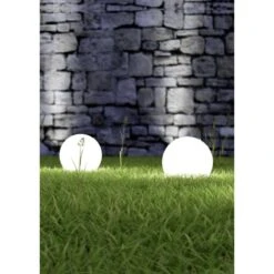 Trio Lampe De Jardin Boule BOLO 30 Cm -Magasin À Domicile lampe de jardin boule bolo 30 cm 2