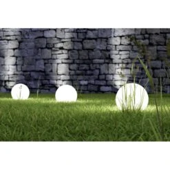 Trio Lampe De Jardin Boule BOLO 40 Cm -Magasin À Domicile lampe de jardin boule bolo 40 cm 2
