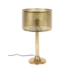 Lampe De Table Laiton Barun - Dutchbone