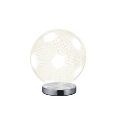 Trio Lampe De Table Led Ballon Foot BALL -Magasin À Domicile lampe de table led ballon foot ball 1