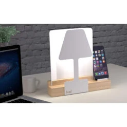 Lampe De Table Tactile LUXI Led Intégrée à Intensité Variable Et Port USB - Aluminor -Magasin À Domicile lampe de table tactile luxi led integree a intensite variable et port usb aluminor 1