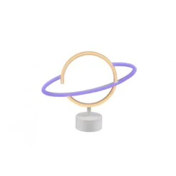 Trio Lampe Déco Planète Néon Led