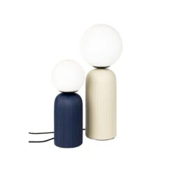 Lampe Design Beige Céramique Dash M - Zuiver -Magasin À Domicile lampe design beige ceramique dash m zuiver 2