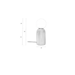 Lampe Design Beige Céramique Dash M - Zuiver -Magasin À Domicile lampe design beige ceramique dash m zuiver 9