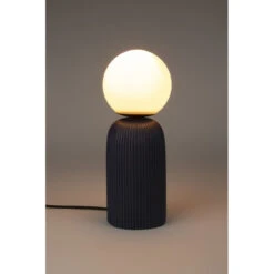 Lampe Design Bleue Céramique Dash S - Zuiver -Magasin À Domicile lampe design bleue ceramique dash s zuiver 3