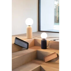 Lampe Design Bleue Céramique Dash S - Zuiver -Magasin À Domicile lampe design bleue ceramique dash s zuiver 4