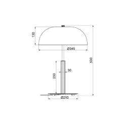 Lampe Noire Laiton CINDY LT - Aluminor -Magasin À Domicile lampe noire laiton cindy lt aluminor 2