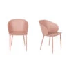 Lot De 2 - Chaise Coque Arrondie Design Gigi - Boîte à Design 2 Lot De 2 - Chaise Coque Arrondie Design Gigi - Boîte à Design -Magasin À Domicile lot 2 chaise coque design gigi boite a design
